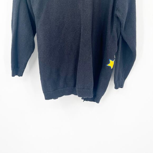 The Quacker Factory Womens Vintage Angels Ugly Christmas Sweater Cardigan Size L - Picture 8 of 9